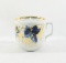 Vintage Porcelain/Ceramic Blue and Gold Cup. Marking on Bottom.