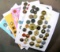 Group of Misc. Mixed Vintage & Newer Buttons. Some Plastic, Some Metal & Ot