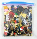 3 Pound Bag of Mixed Vintage & Newer Buttons