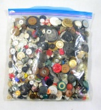 3 Pound Bag of Mixed Vintage & Newer Buttons