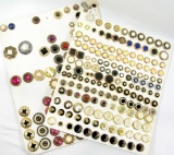 Group of Misc. Mixed Vintage & Newer Buttons. Some Plastic, Some Metal & Ot