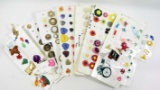 Group of Misc. Mixed Vintage & Newer Buttons. Some Plastic, Some Metal & Ot