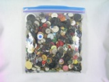 3 Pound Bag of Mixed Vintage & Newer Buttons