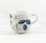 Vintage Porcelain/Ceramic Flowered Mug. Marking on Bottom.