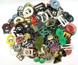 Group of Misc. Mixed Vintage & Newer Buttons. Some Plastic, Some Metal & Ot