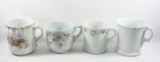 Grouping of 4 Miscellaneous Cups. Porcelain/Ceramic