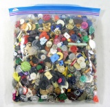 3 Pound Bag of Mixed Vintage & Newer Buttons