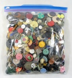 3 Pound Bag of Mixed Vintage & Newer Buttons