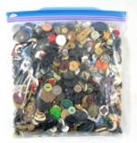 3 Pound Bag of Mixed Vintage & Newer Buttons