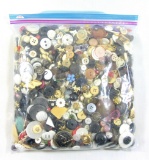 3 Pound Bag of Mixed Vintage & Newer Buttons