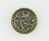 Antique 1 Inch Dia. Metal Button