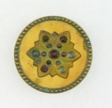 Antique 1.22 Inch Dia. Metal Button