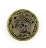 Antique 1.23 Inch Dia. Metal Button