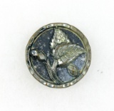 Antique 1.22 Inch Dia. Metal Button