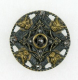 Antique 1.33 Inch Dia. Metal Button