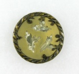 Antique 1.24 Inch Dia. Metal Button