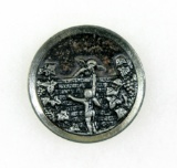 Antique 1.50 Inch Dia. Metal Button