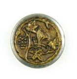 Antique 1.35 Inch Dia. Metal Button