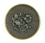 Antique 1.33 Inch Dia. Metal Button