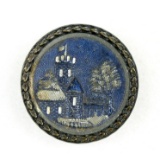 Antique 1.43 Inch Dia. Metal Button