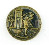 Antique 1.48 Inch Dia. Metal Button