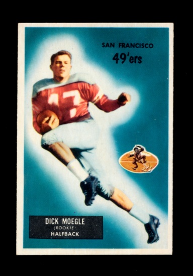 1955 Bowman Football Card #48 Dick Moegle San Francisco 49ers.