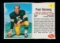 1962 Post Cereal Hand Cut Football Card #6 Hall of Famer Paul Hornung Green