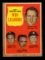 1962 Topps Baseball Card #57 American League Piching Victory Leaders: White