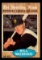 1962 Topps Baseball Card #390 All Star Hall of Famer Bill Mazeroski Pittsbu