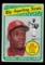 1969 Topps Baseball Card #432 All Star Hall of Famer Bob Gibson St Louis Ca