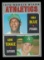 1970 Topps Baseball Card #21 Athletics Rookie Stars: Vida Blue-Gene Tenace