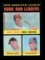 1971 Topps Baseball Card #65 American League Home Run Leaders: Harmon Kille