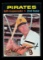 1971 Topps Baseball Card #110 Hall of Famer Bill Mazeroski Pittsburgh Pirat