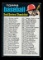 1971 Topps Baseball Card #123 Checklist 133 thru 263 Unchecked