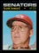 1971 Topps Baseball Card #620 Frank Howard Washington Senators