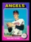 1975 Topps Baseball Card #500 Hall of Famer Nolan Ryan California Angels