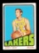 1972 Topps Basketball Card #75 Jerry West Los Angeles Lakers