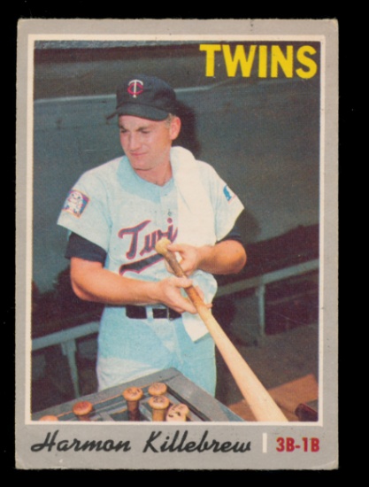 1970 Topps Baseball Card #150 Hall of Famer Harmon Killebrew Minnesota Twin