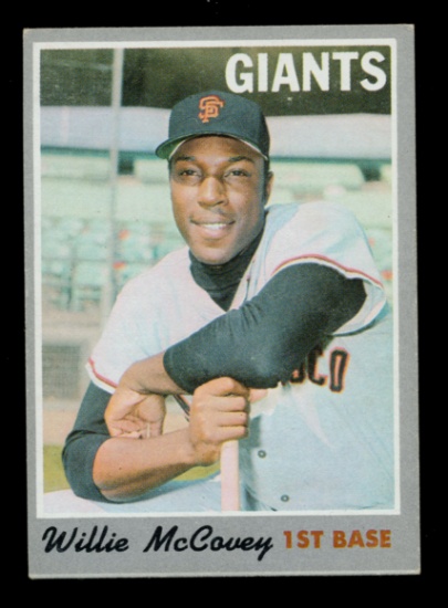 1970 Topps Baseball Card #250 Hall of Famer Willie McCovey San Francisco Gi