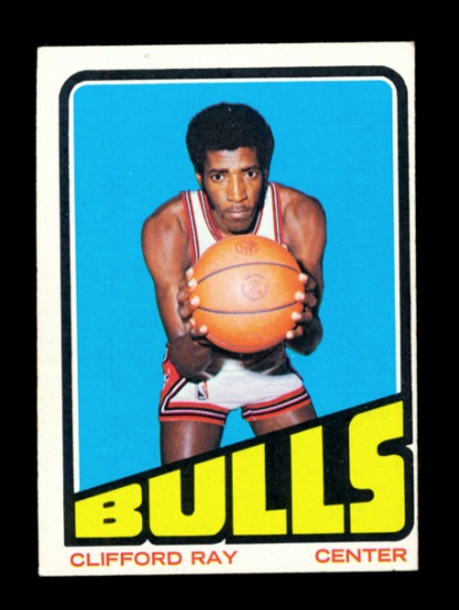 1972 Topps Basketball Card #91 Clifford Ray Chicago Bulls