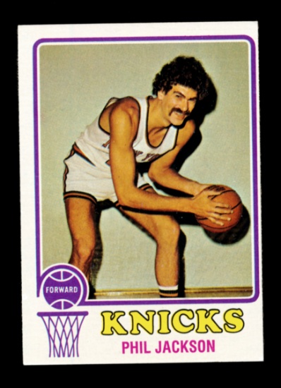 1973 Topps Basketball Card #71 Phil Jackson New York Knicks
