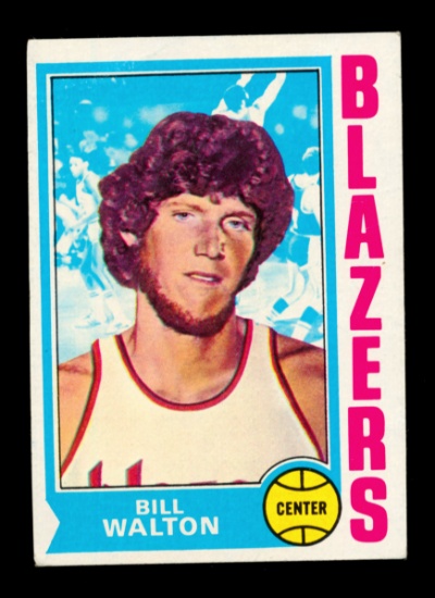 1974 Topps ROOKIE Basketball Card #39 Rookie Bill Walton Portland Trail Bla