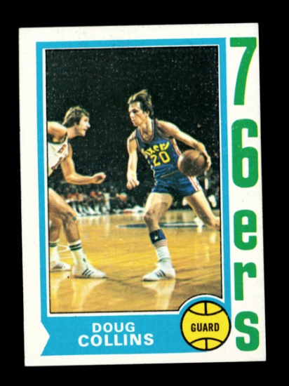 1974 Topps Basketball Card #129 Doug Collins Philadelphia 76ers