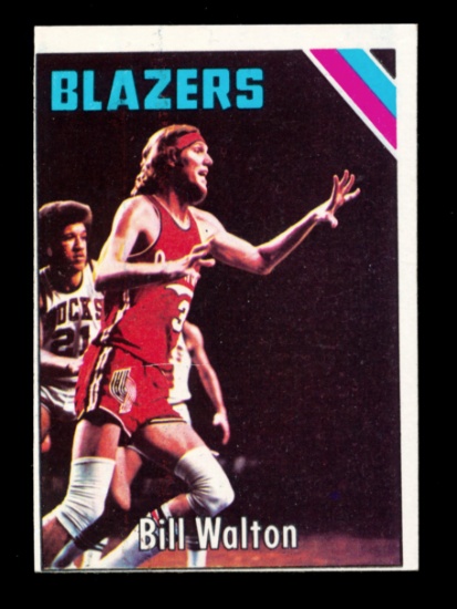 1975 Topps Basketball Card #77 Bill Walton Portland Trail Blazers