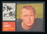 1962 Topps Football Card #18 Hall of Famer Stan Jones Chicago Bears