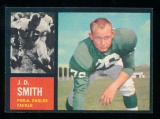 1962 Topps Football Card #122 JD Smith Philadelphia Eagles