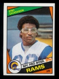 1984 Topps ROOKIE Football Card #280 Rookie Hall of Famer Eric Dickerson Lo