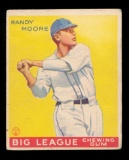 1933 Goudey Baseball Card #69 Randy Moore Boston Braves