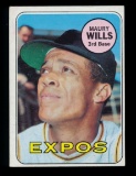 1969 Topps Baseball Card #45 Maury Wills Monteal Expos