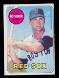 1969 Topps Baseball Card #130 Hall of Famer Carl Yastrzemski Boston Red Sox